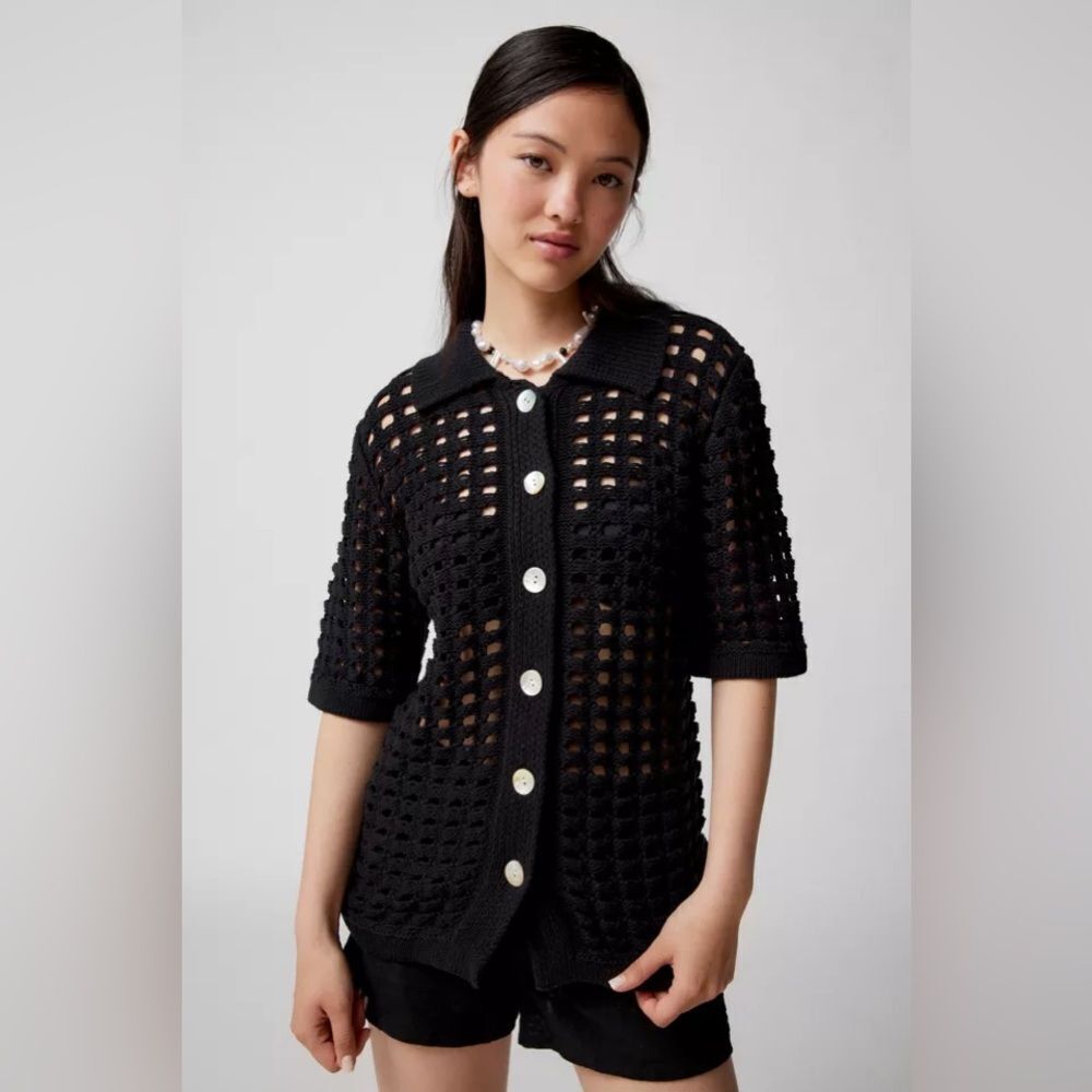 Little Lies Open-Knit Cardigan